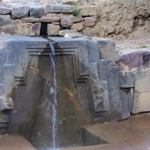 Fountain in Ollantaytambo